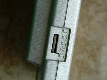 Рабочий серебряный Game Boy Pocket + Super Mario Land 3: Warioland Nintendo