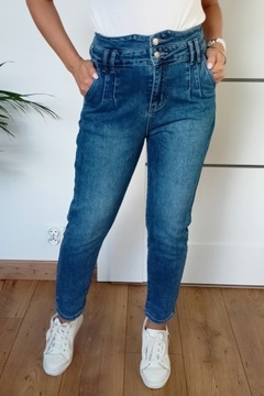 MS7 M.SARA Mom Fit джинсы МОДНЫЕ Boyfriend XL /42