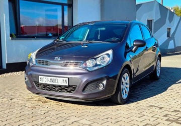 Kia Rio III Hatchback 3d 1.2 DOHC CVVT 85KM 2013 Kia Rio 1,3 Ben 86 km 1.2 Benzyna 86KM