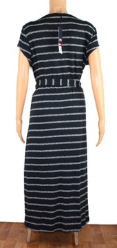 Tommy Hilfiger sukienka casual Tommy Jeans -Midi Stripe Dress oryginalna -L