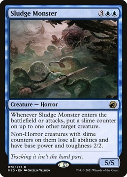 Karta Magic: The Gathering Sludge Monster MID