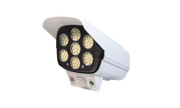 LAMPA SOLARNA ATRAPA KAMERY CZUJNIK RUCHU OGRODOWA