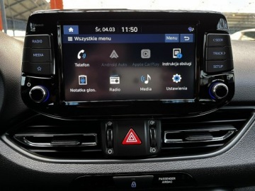 Hyundai i30 III Wagon Facelifting 1.5 T-GDI 48V 160KM 2021 Hyundai i30 FUllLED+NAVI 1WŁ KRAJOWY BEZWYPAD, zdjęcie 25