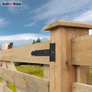 ПЕТЛЯ ДВЕРНАЯ СТРОИТЕЛЬНАЯ БЕСЕДКА ЧЕРНАЯ 150 ММ