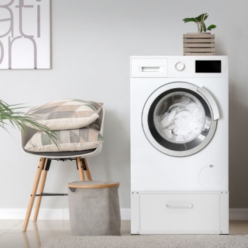 База для стиральной машины База 63x54x31 см с выдвижным ящиком в