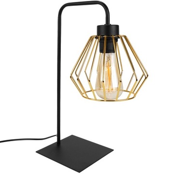 СВЕТОДИОДНАЯ НОЧНАЯ НАСТОЛЬНАЯ ЛАМПА С ЗОЛОТОЙ ПРОВОДОЙ