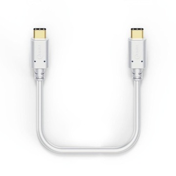 КАБЕЛЬ USB-C - USB-C HAMA 1,5 м белый