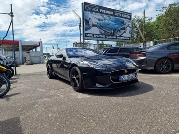 Jaguar F-Type Coupe Facelifting MY21 2.0 i4 Turbo 300KM 2020 Jaguar F-Type P-300 2.0 TURBO 300 KM, Panorama,