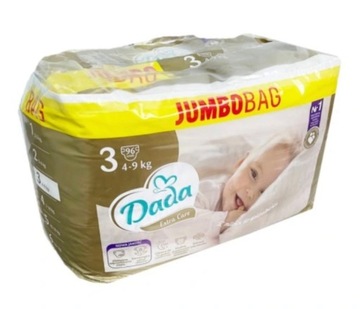 Pieluszki Dada Extra Care rozmiar 3 4-9 kg 96 szt.