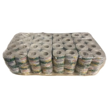 Papier toaletowy szary w banderoli 33m 64 rolki
