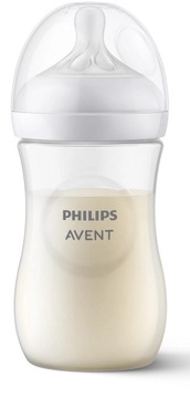 AVENT Butelka 260 ml NATURAL RESPONSE smoczek 3m+ nr 4