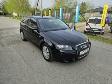 Audi A3 8P Hatchback 3d 1.6 102KM 2005 Audi A3 3-drzwiowe Opłacony Zdrowy Zadbany, zdjęcie 2