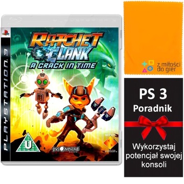 gra przygodowa dla dzieci na PS3 RATCHET CLANK A CRACK IN TIME frajda