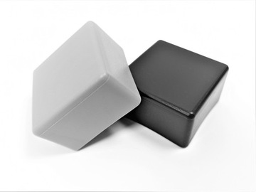 2x ZAŚLEPKA NASADKA DO PROFILI PV 40X40 SZARA 2szt