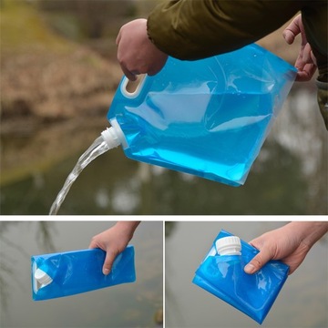 Складная сумка-контейнер для воды 10л.