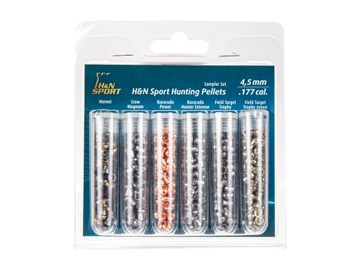Śrut 4,5 mm diabolo H&N Tester Hunting 215 sz