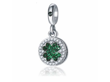 CHARMS PRZYWIESZKA CZTEROLISTNA KONICZYNKA LUCKY