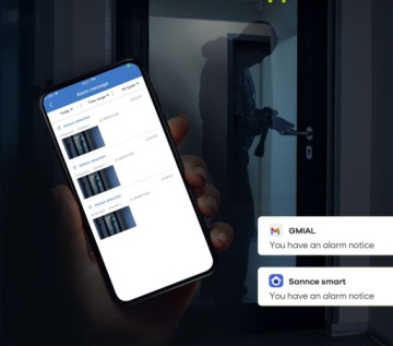 Система видеонаблюдения SANNCE 8CH 5MP-1TB