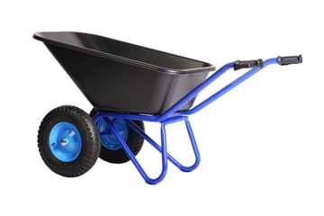Taczka OGRODOWA Taczki MOCNA 120L-2 PP DWUKOŁOWA