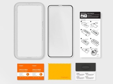 Spigen ALM Glass FC iPhone 11 Pro Max черный