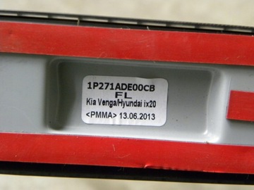 LIŠTA DVEŘE PŘEDNÍ LEVÝ KIA VENGA IX20 CARBON