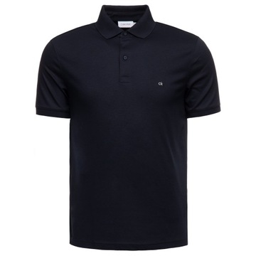 CALVIN KLEIN KOSZULKA POLO SOFT INTERLOCK LOGO S