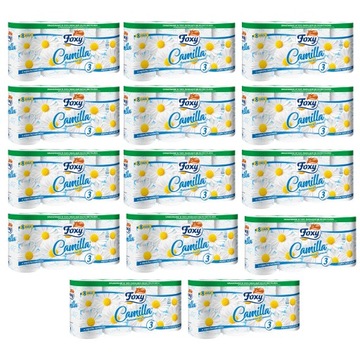 FOXY CAMILLA PAPIER TOALETOWY RUMIANEK 112 ROLEK