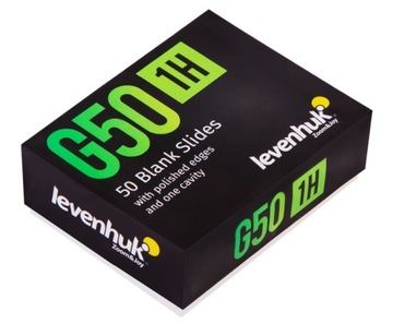 МОЛОТОЕ СТЕКЛО G50 1H СО СЛЕЗОЙ 50ШТ /LEVENHUK