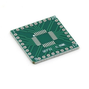 Adapter PCB QFP32/SSOP32 na DIP32
