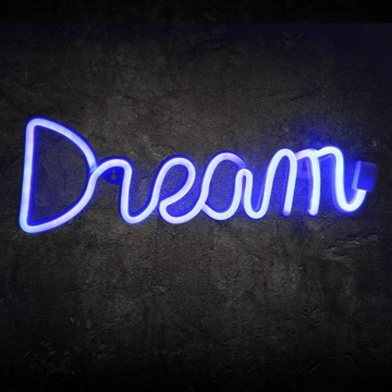 Neonowa lampa ścienna LED Dream