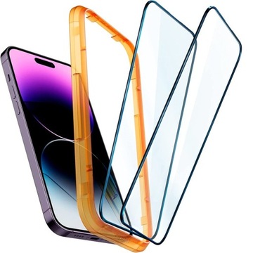 SPIGEN ALM GLASS FC 2X SZKŁO DO IPHONE 14 PRO