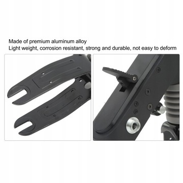 Skuter elektryczny przedni widelec ze stopu