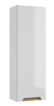 BIAŁA Szafka Łazienkowa Słupek WYSOKI 90 cm Regał