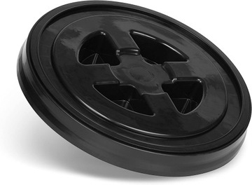 ЧЕРНОЕ ведро с разделительной крышкой