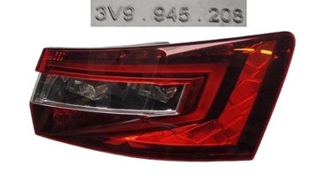 LAMPA PRAWY TYŁ SKODA SUPERB III KOMBI 3V9945208