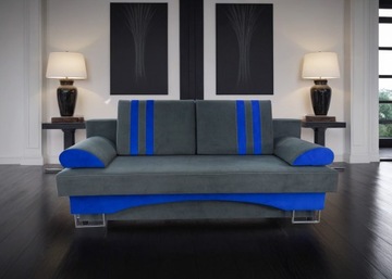 Sofa kanapa łóżko rozkładana SIGMA sprężyny aut. wspomagający rozkładanie
