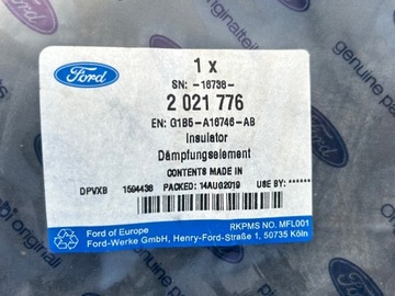 FORD KA PLUS MK3 16- TLUMENÍ PODPOŘÍ KAPOTY ORIG.