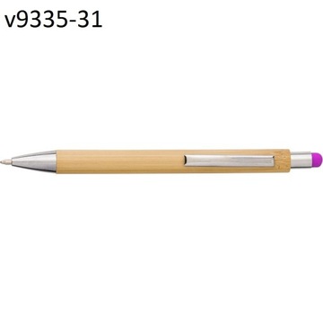 100 x Bambusowy długopis, touch pen TWÓJ NADRUK