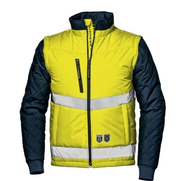 Kurtka ROBOCZA zimowa odblaskowa męska 2w1 Sir Safety Driver XL