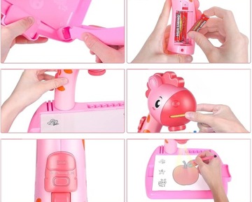 ДОСКА С ПРОЕКТОРОМ ДЛЯ РИСОВАНИЯ, СТОЛ ЖИРАФ