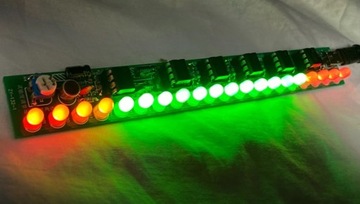 Spektrum светодиод 16см красный зеленый блеск со стороны комплекта DIY