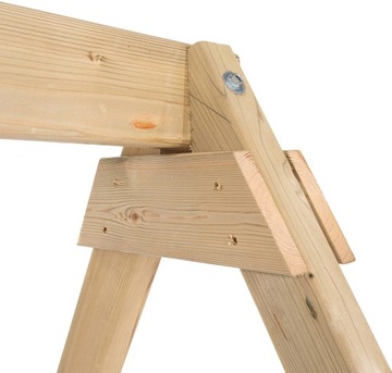 ИГРОВАЯ ПЛОЩАДКА ДЕРЕВЯННЫЙ ДОМ ГОРКА 2 КАЧЕЛИ Песочница БАШНЯ СТЕНА