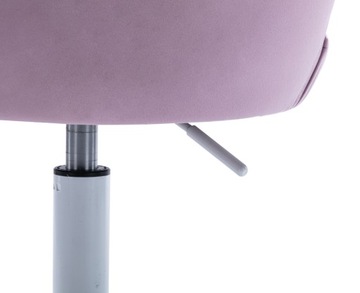 Детское кресло Chairus Бархатный стул Фиолетовый Поворотный для стола/учебы