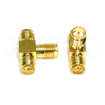 Złącze Adapter SMA rozgałęźnik wtyk Męski - 2 gnia