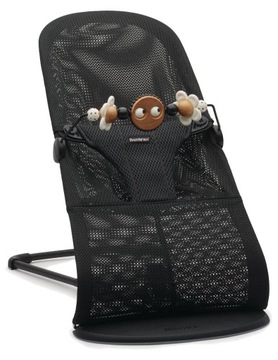 BABYBJORN Игрушка-шезлонг Googly Eyes, черный, белый