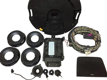 VW GOLF 7 SPORTSVAN NAGŁOŚNIENIE DYNAUDIO KOMPLET