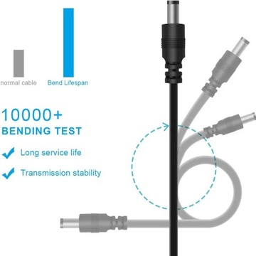 Кабель 9 В 5,5*2,1 мм Wi-Fi с разъемом кабеля Powerbank Разъем USB-кабеля постоянного тока