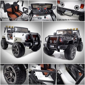 Большой автомобиль Monster Jeep 4x4 с дистанционным управлением из пенопласта MP3
