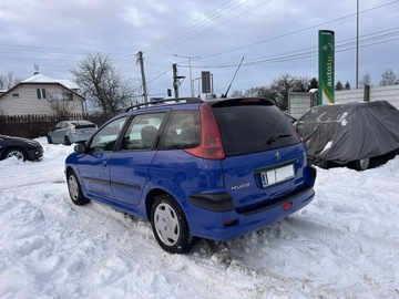 Peugeot 206 2004 Peugeot 206 SW Klimatyzacja/Ważne badanie, zdjęcie 6