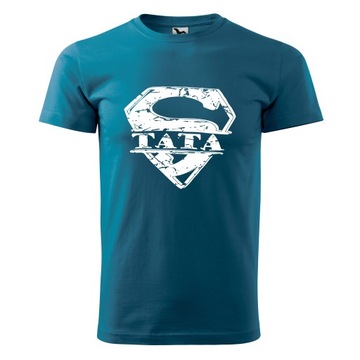 Koszulka dla Taty i body Syn zestaw z okazji Dnia Ojca SUPER TATA komplet